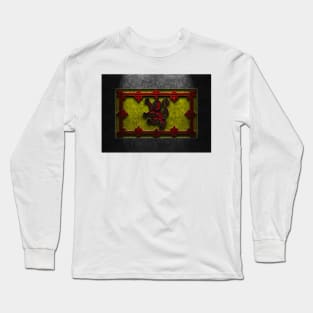 Royal Standard of Scotland Stone Texture Repost Long Sleeve T-Shirt